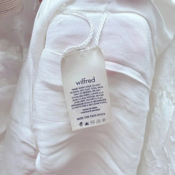 ARITZIA - White Wilfred Alma Dress - Picture 6 of 6